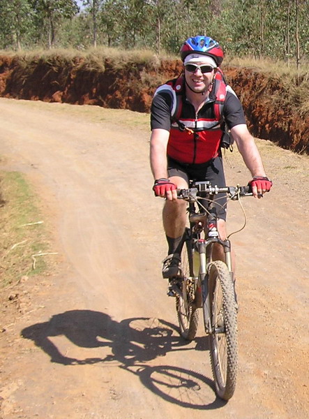 Ein Fremder im Sand von Madagaskar 2005